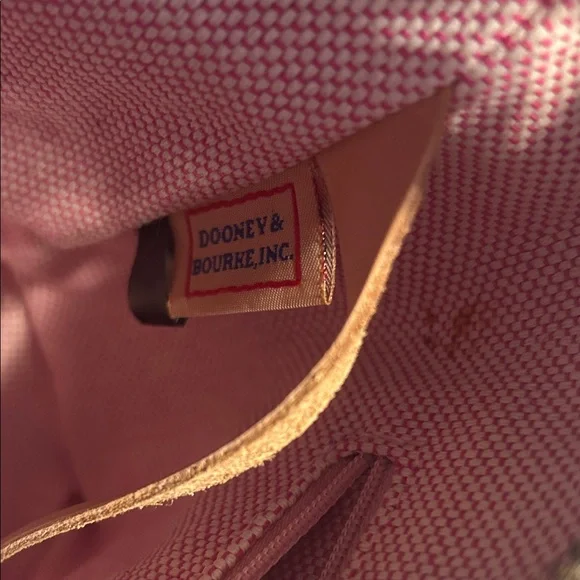 Vintage Y2K Dooney & Bourke Multicolor Heart Shoulder Bucket Bag - Picture 6 of 9